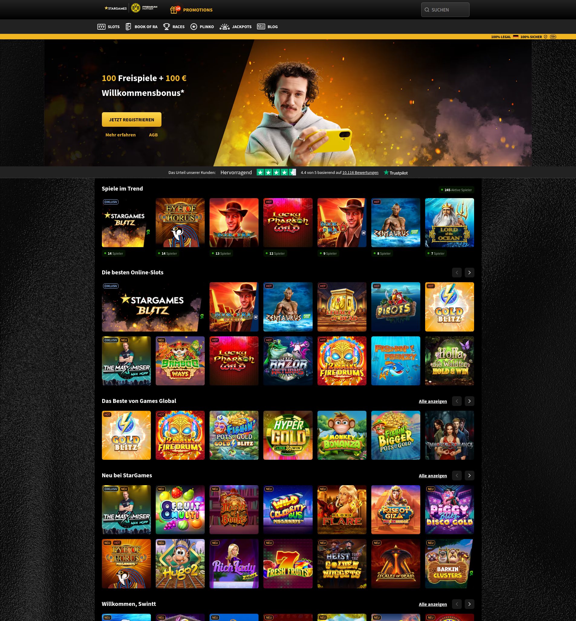StarGames Online-Casino