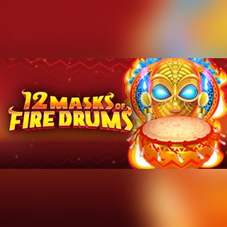 12 Masks of Fire Drums