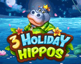 3 Holiday Hippos