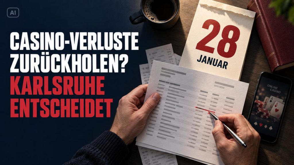 Casino-Verluste zurückholen: Karlsruhe entscheidet am 28. Januar
