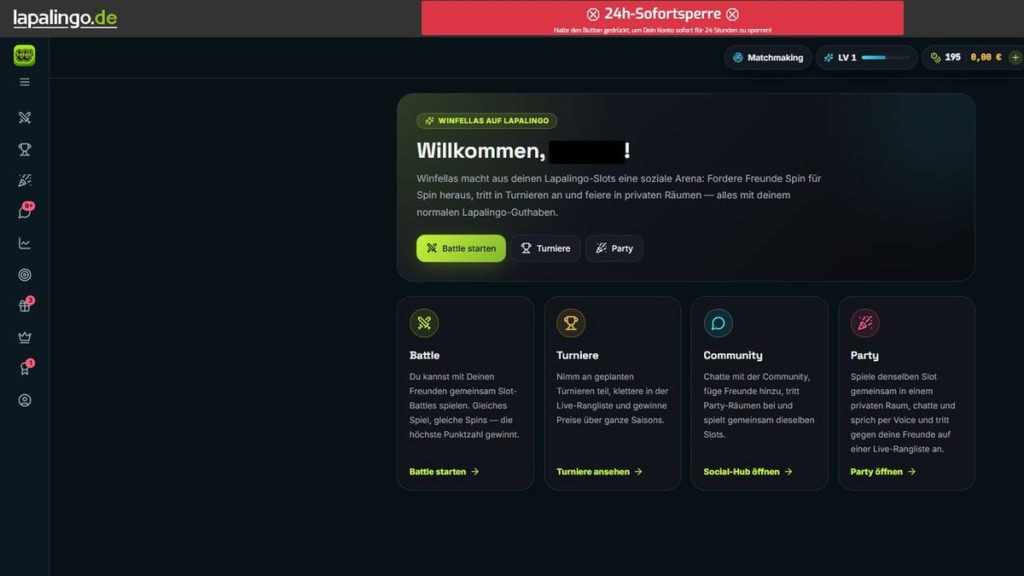 Winfellas bei Lapalingo: 3 Formate, Kosten und Limits